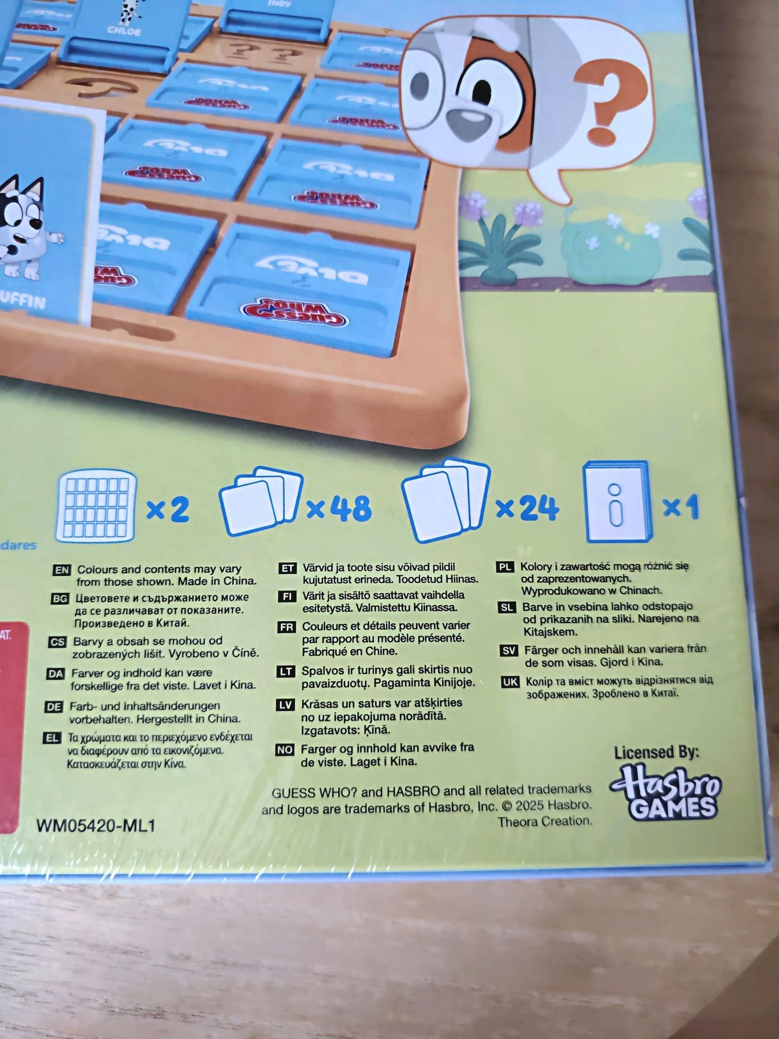 Juegos de mesa ¿Quién es quién? Bluey – photo 3